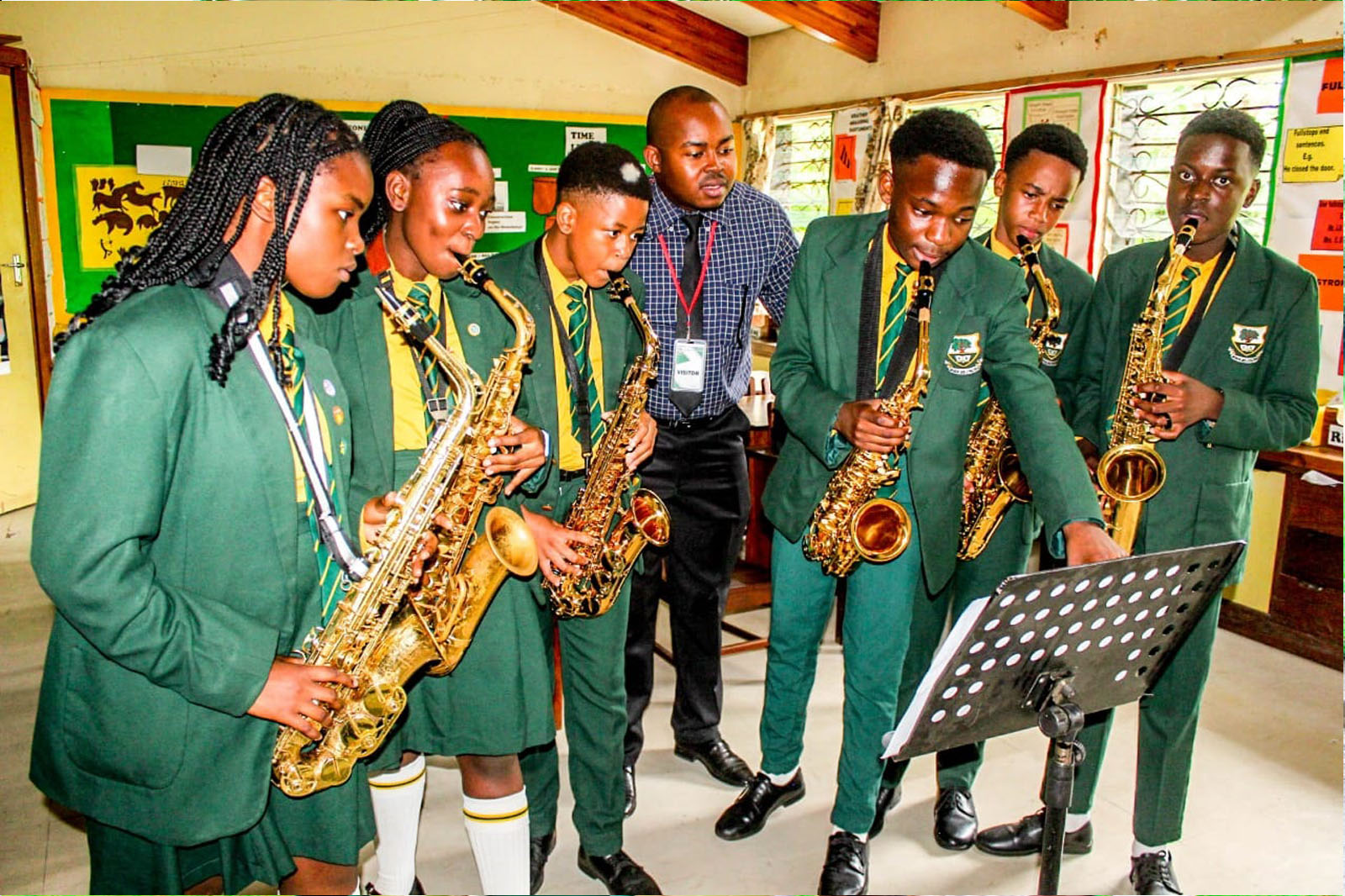Music Department hosted a Brass Band Workshop